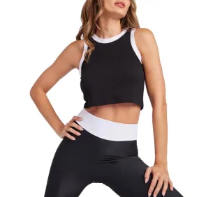 Onzie Flow Yoga Color Block  Sculpt Gym Tank Top 3041