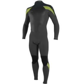 O'Neill Epic 5/4mm Mens Back Zip Winter Wetsuit 2024 - Gunmetal Dayglo