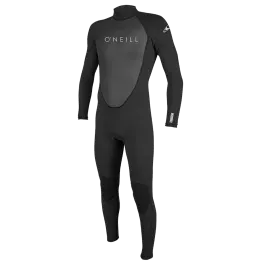 O'Neill Reactor II 5/3mm Mens Back Zip Winter Wetsuit 2024 - Black