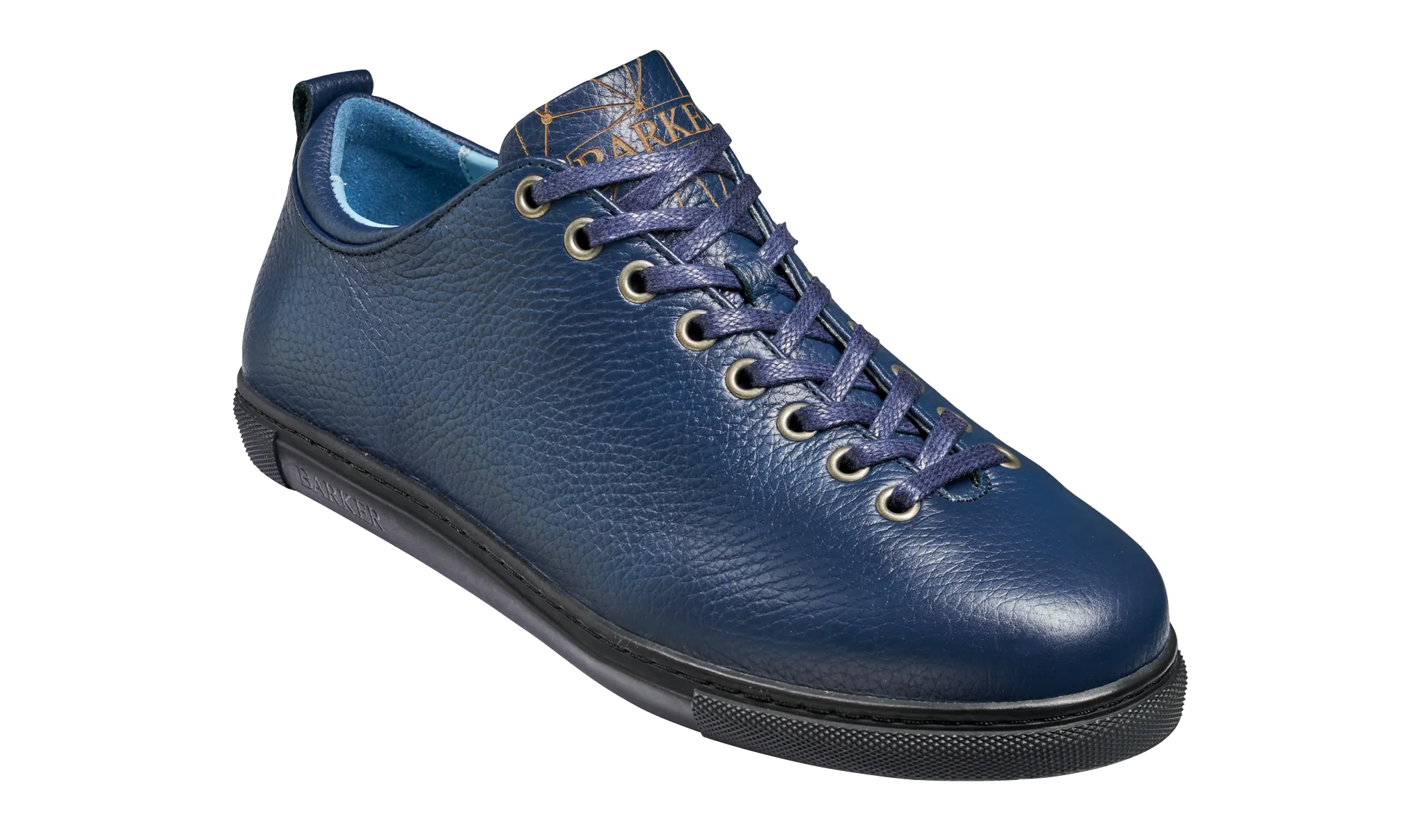 Paul - Navy Grain Sneaker