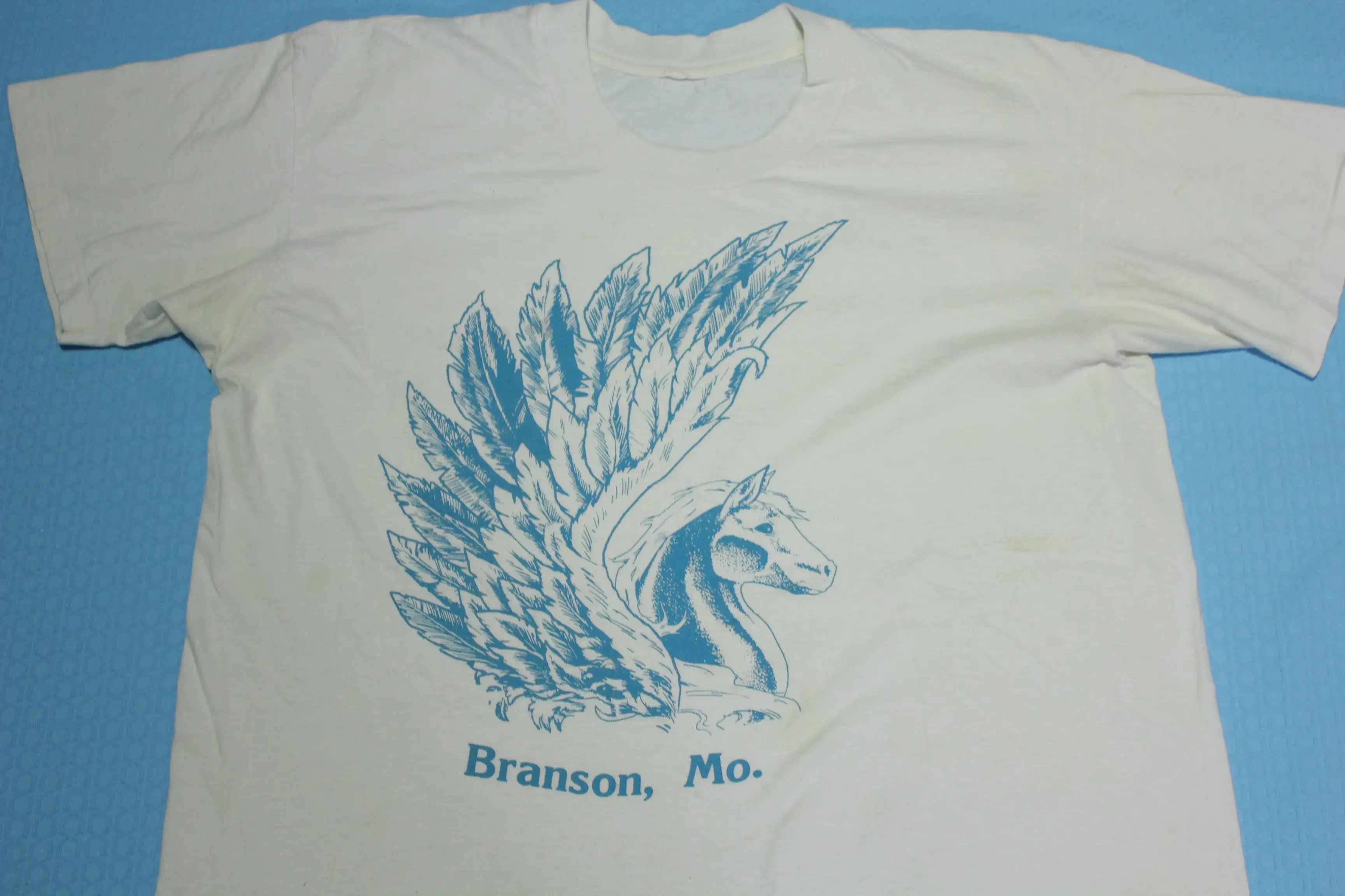 Pegasus Branson Missouri Vintage 80's Single Stitch Tourist T-Shirt