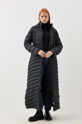 Petite Lightweight Packable Maxi Coat | Karen Millen