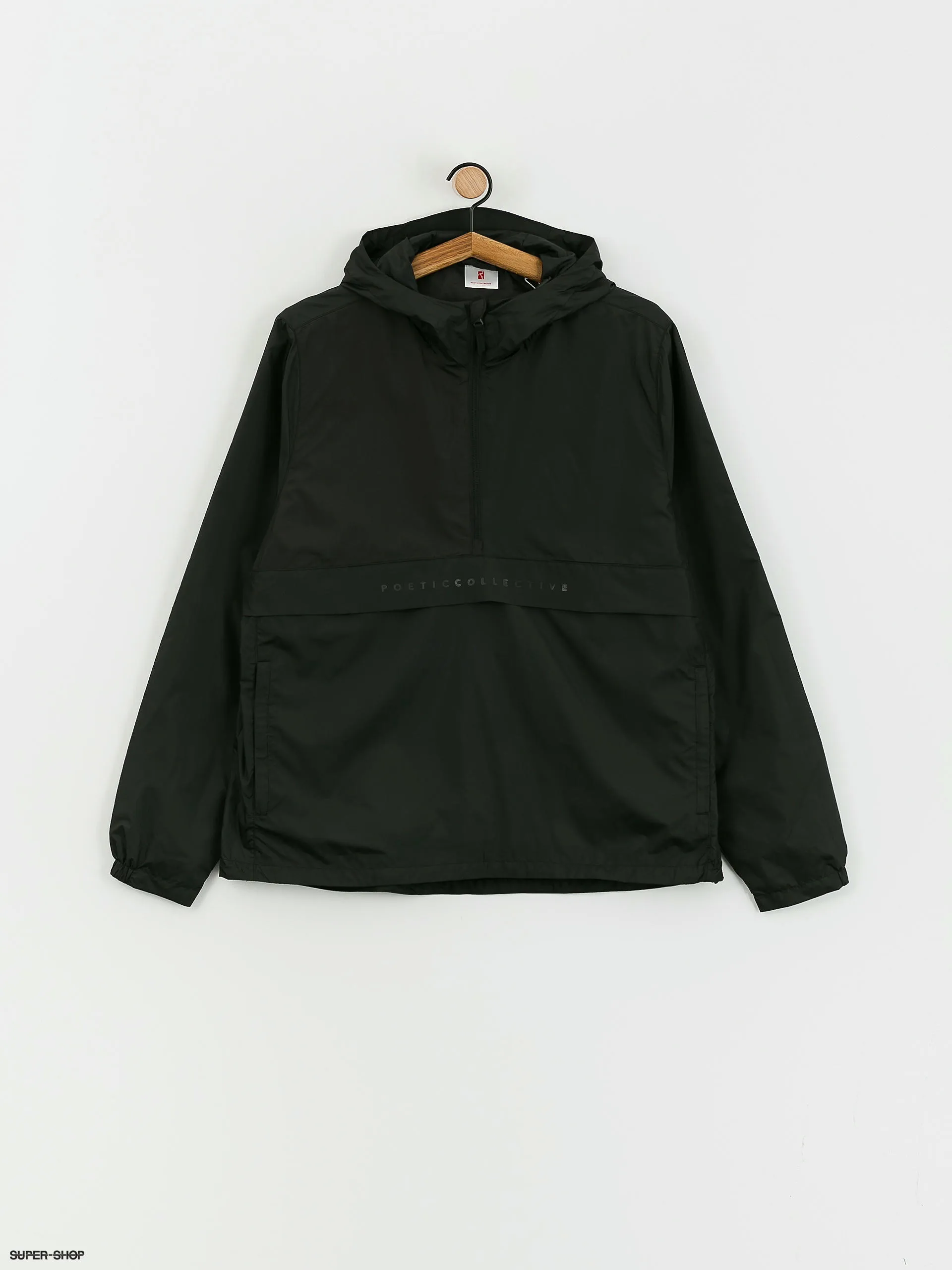 Poetic Collective Wind Breaker Jacket (black)