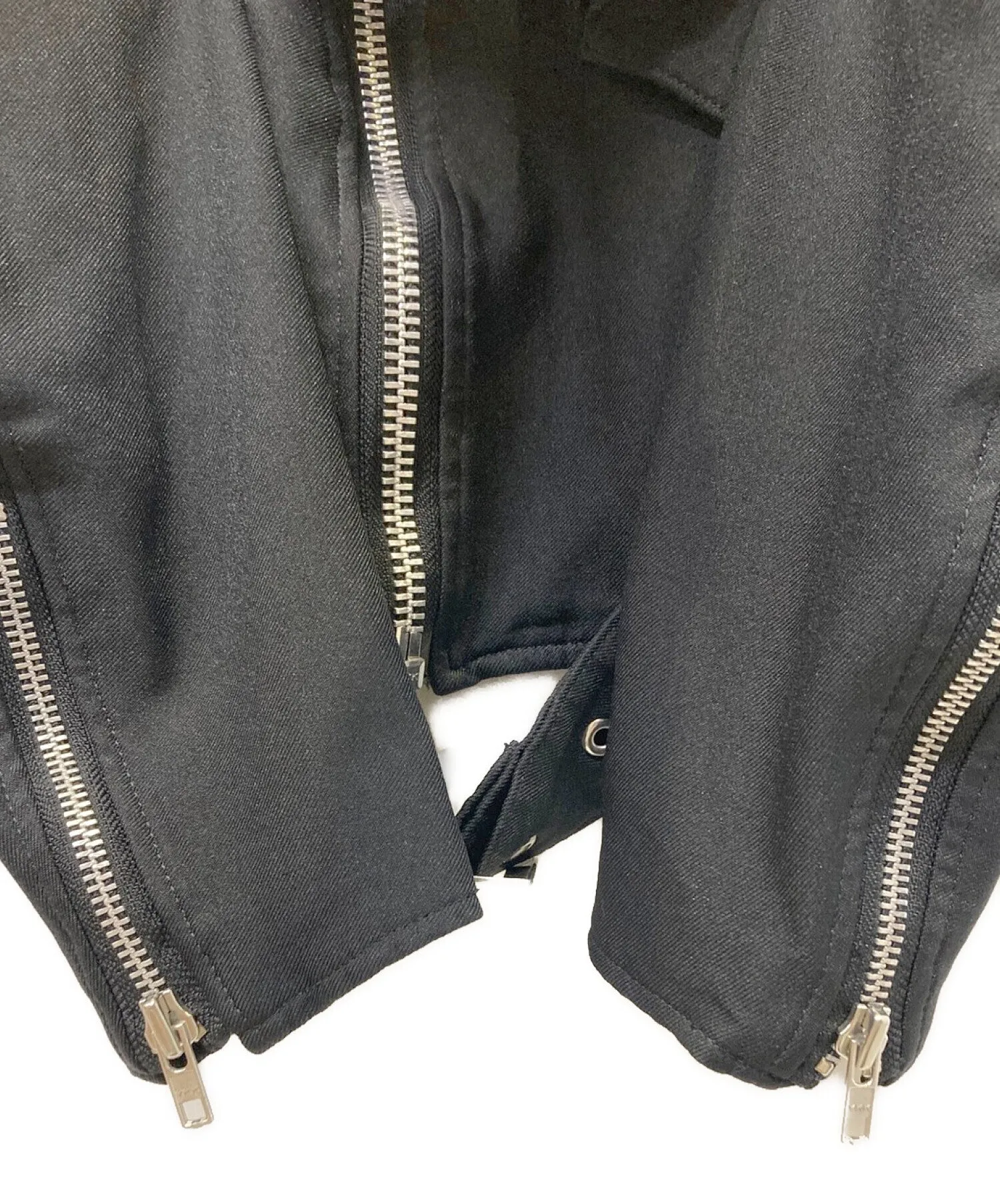 [Pre-owned] BLACK COMME des GARCONS double riders jacket 1M-J026