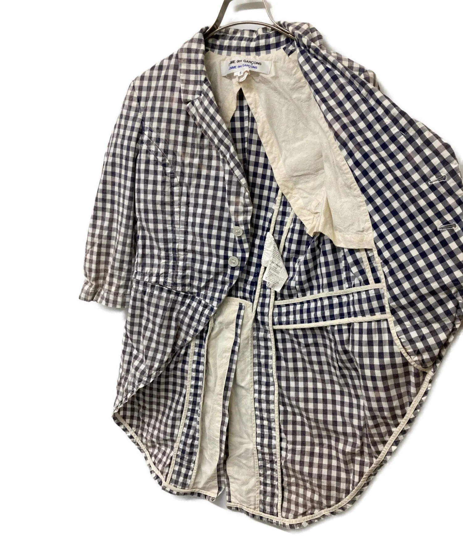 [Pre-owned] COMME des GARCONS COMME des GARCONS Mura Dyed Check Jacket/Tailcoat S11J017