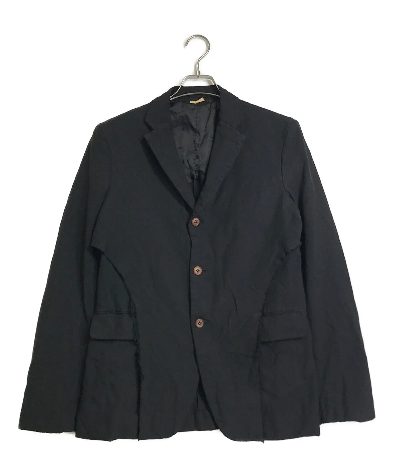 [Pre-owned] COMME des GARCONS HOMME DEUX Dyed processed cut-out design 3B jacket DC-J032