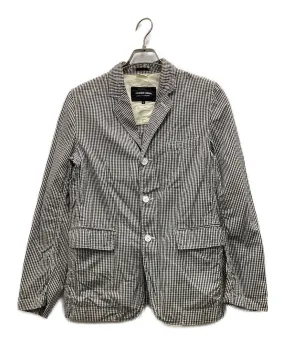 [Pre-owned] COMME des GARCONS HOMME DEUX Gingham Check 3B Jacket DM-J087