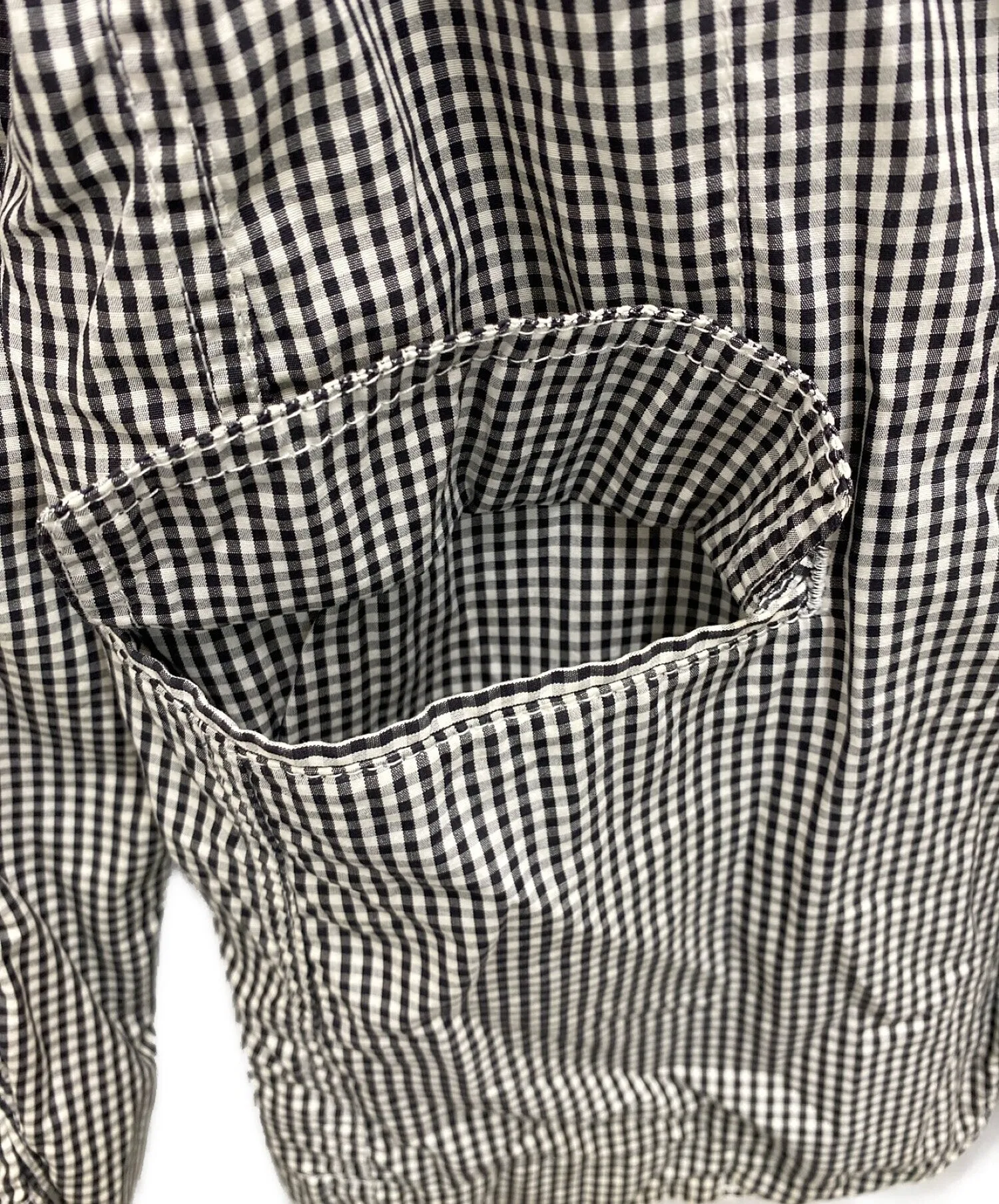 [Pre-owned] COMME des GARCONS HOMME DEUX Gingham Check 3B Jacket DM-J087