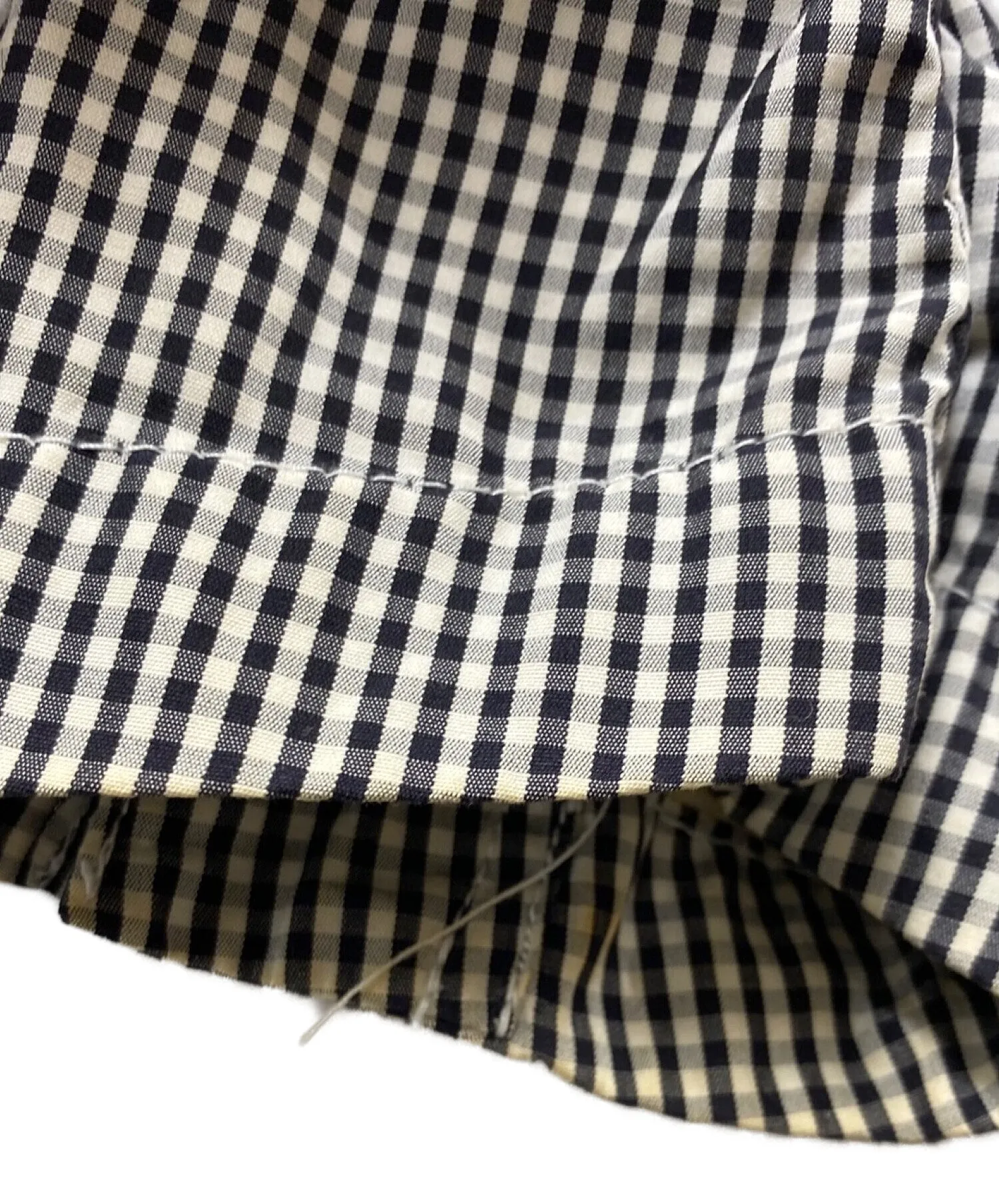 [Pre-owned] COMME des GARCONS HOMME DEUX Gingham Check 3B Jacket DM-J087