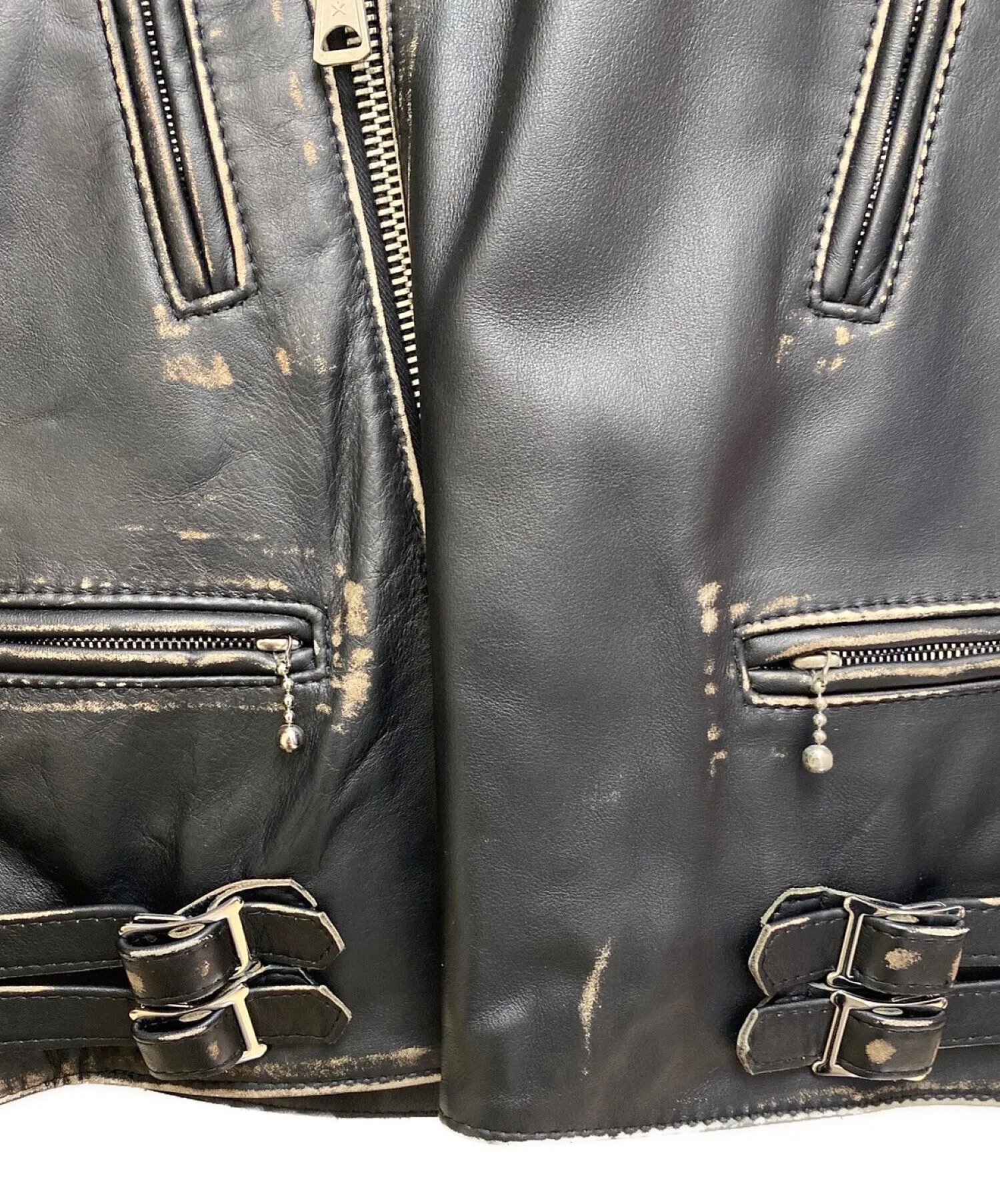 [Pre-owned] COMME des GARCONS Lightning/Double Riders Jacket KJ-J006/AD2012