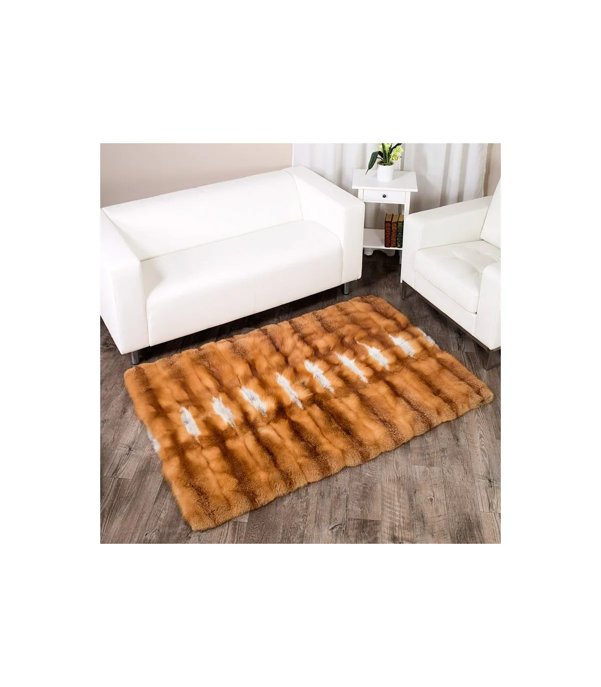 Red Fox Fur Rug - Buy Fur Rugs at Fur Source