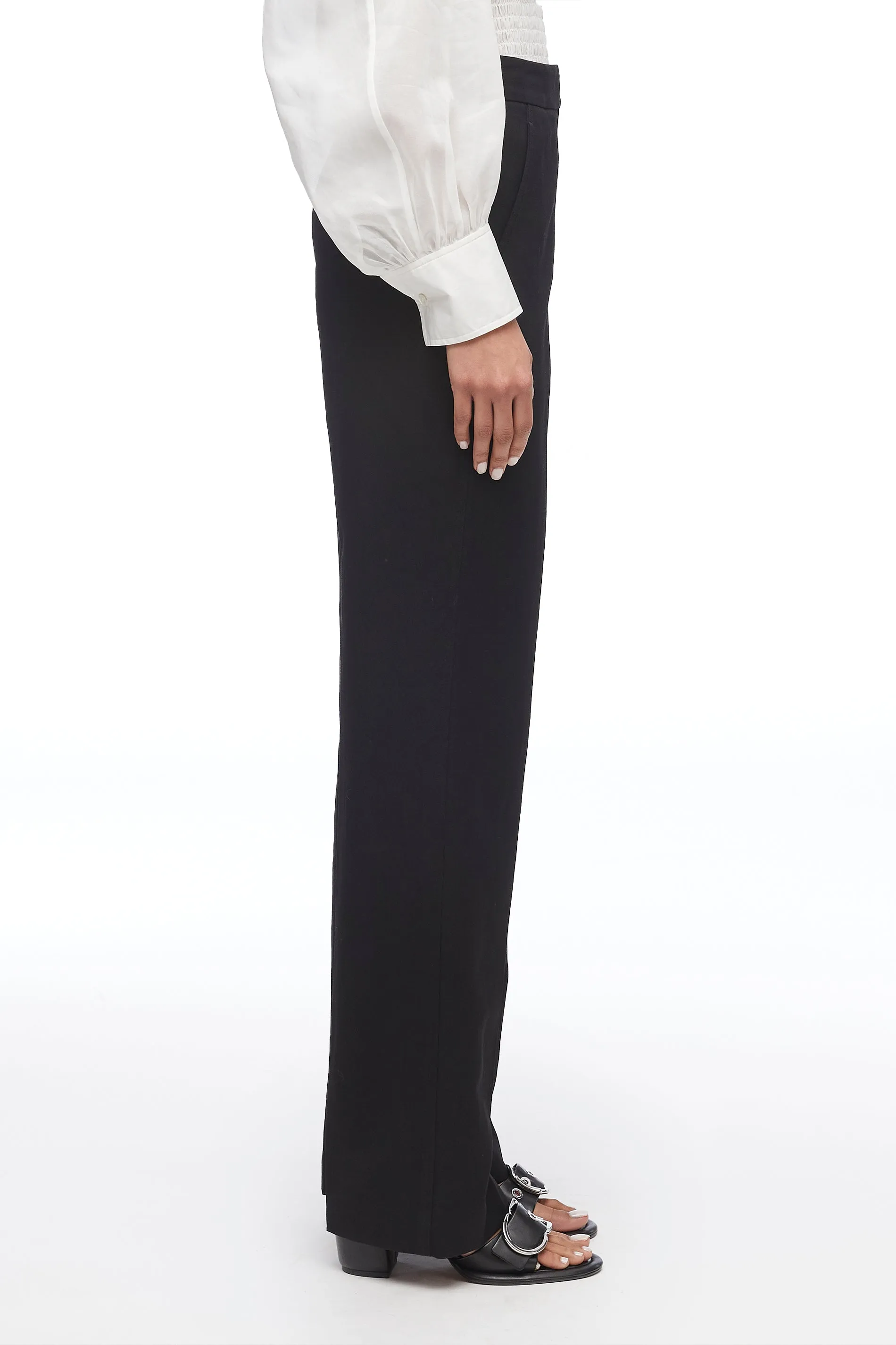 Relaxed Wool Tailored Pant