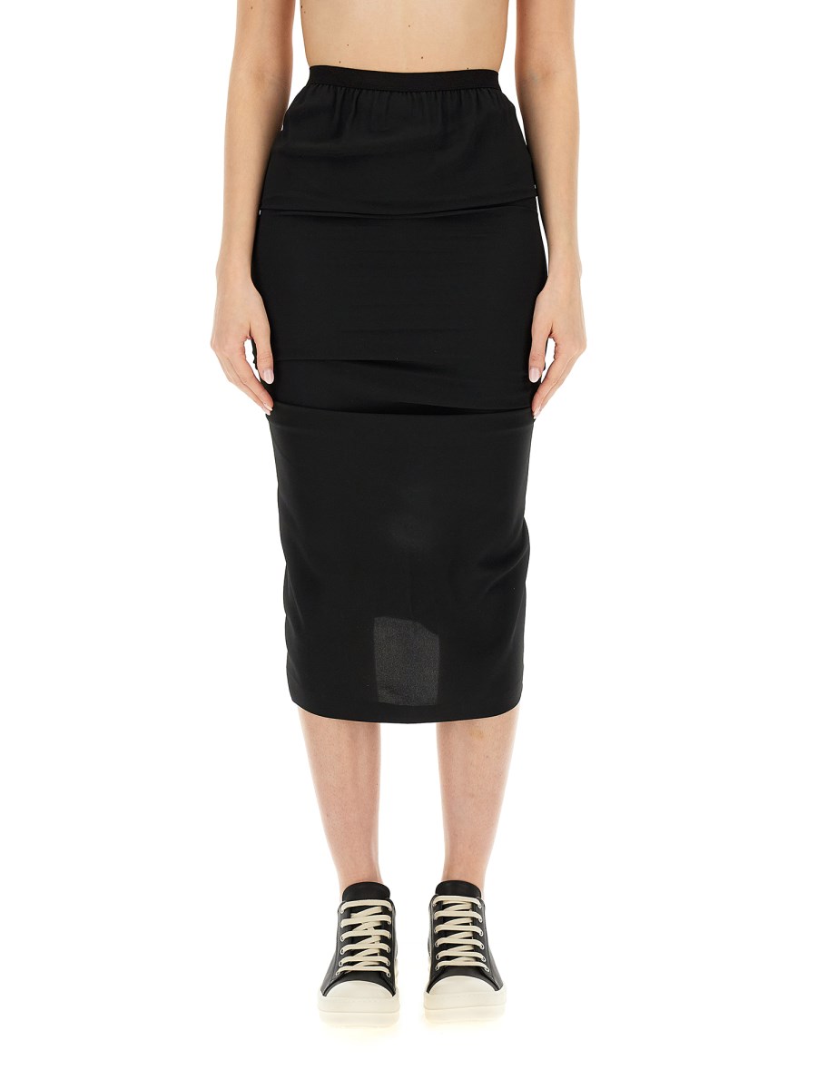 RICK OWENS    SHRIMP SKIRT