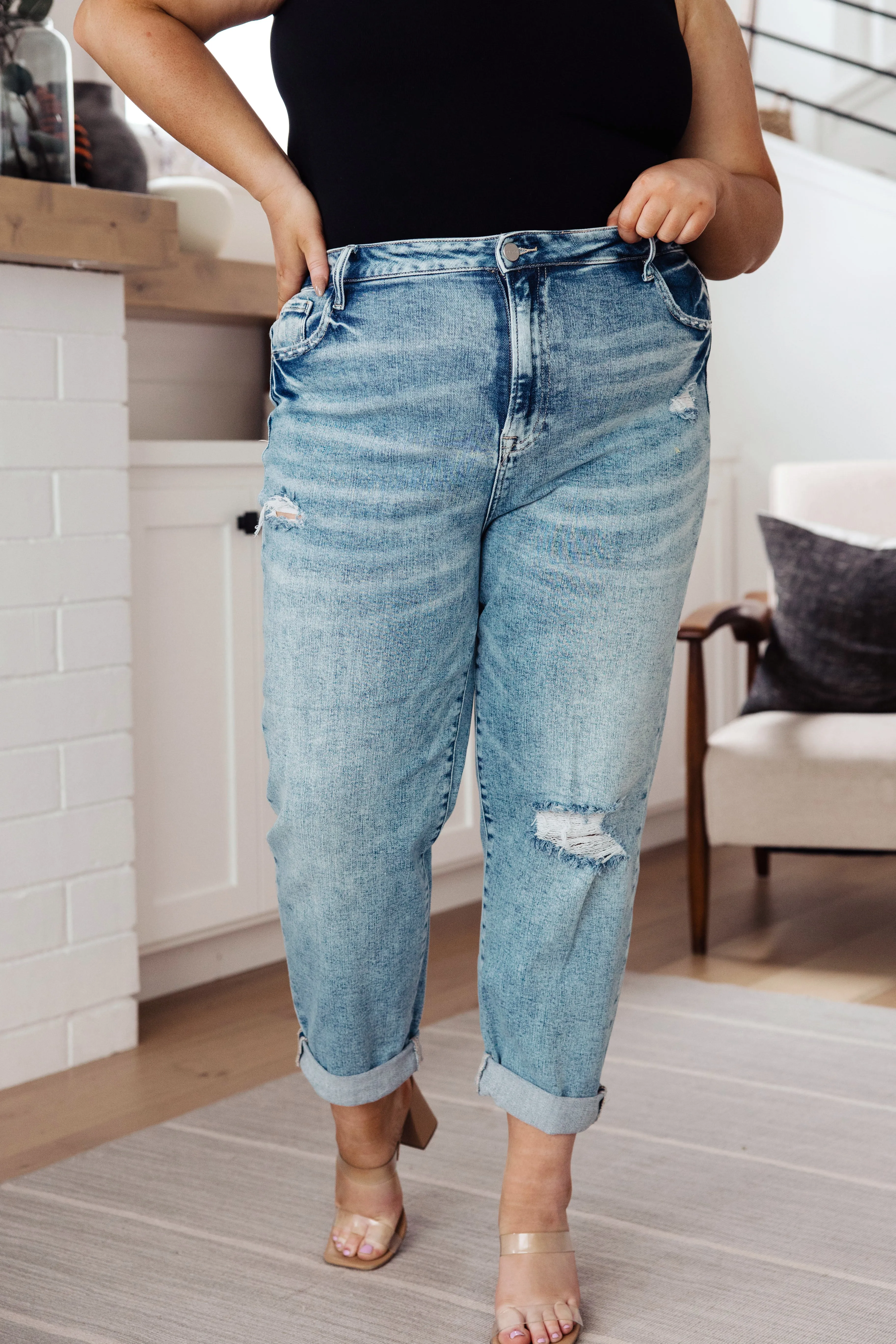 RISEN My Way Boyfriend Jeans