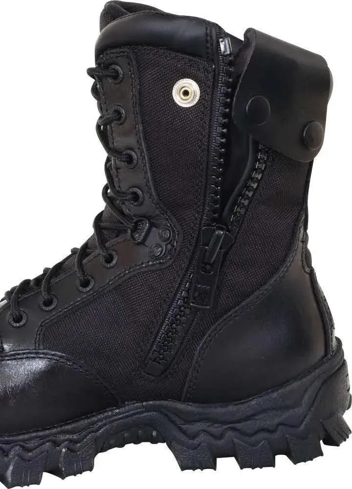 Rocky Waterproof Side Zipper Black Duty Boot 2173