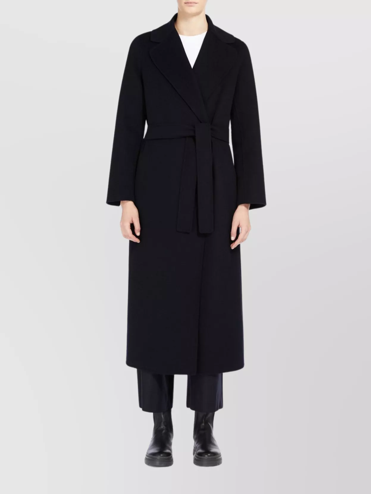 S Max Mara   Long length belted waist coats