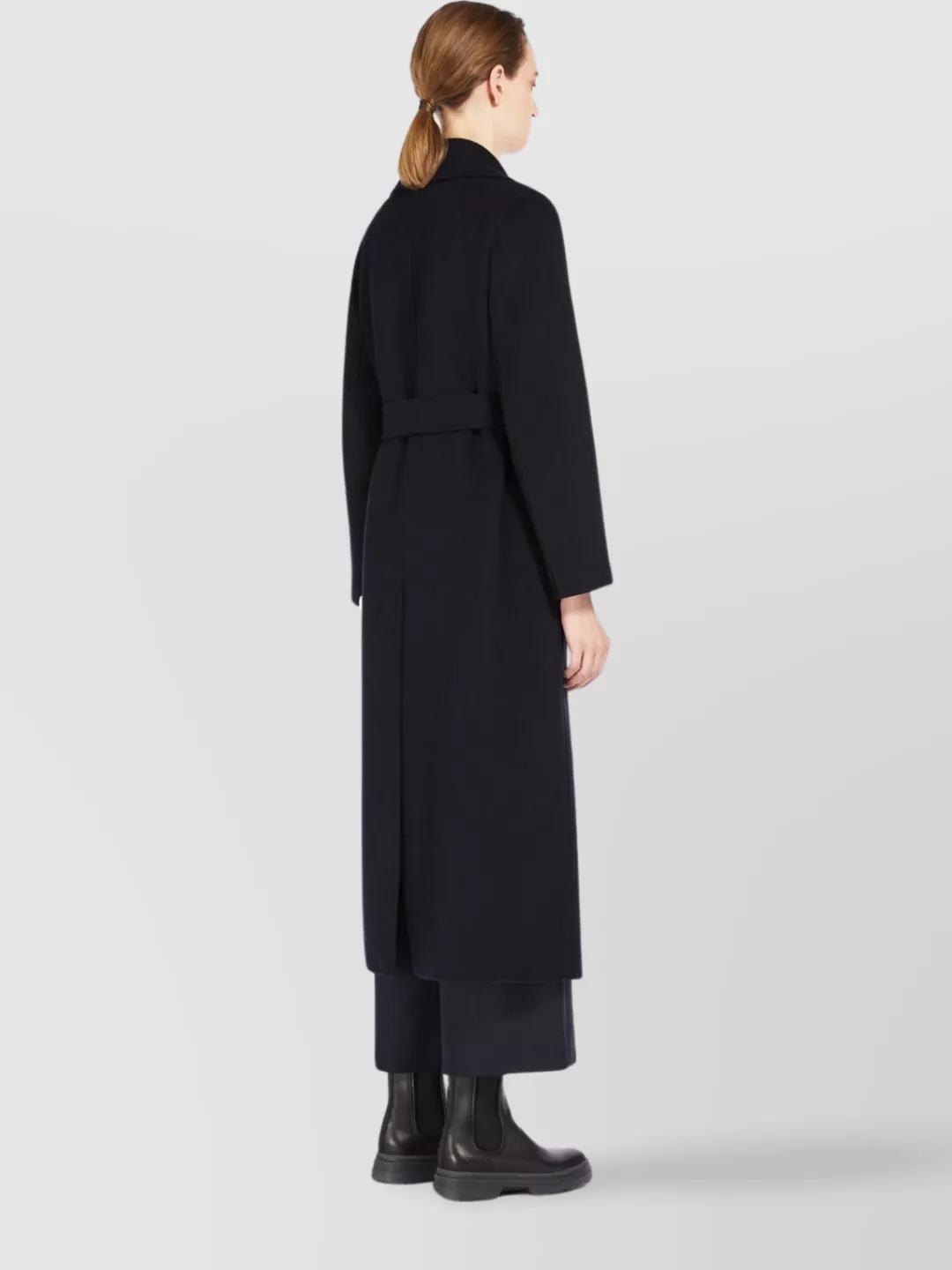 S Max Mara   Long length belted waist coats