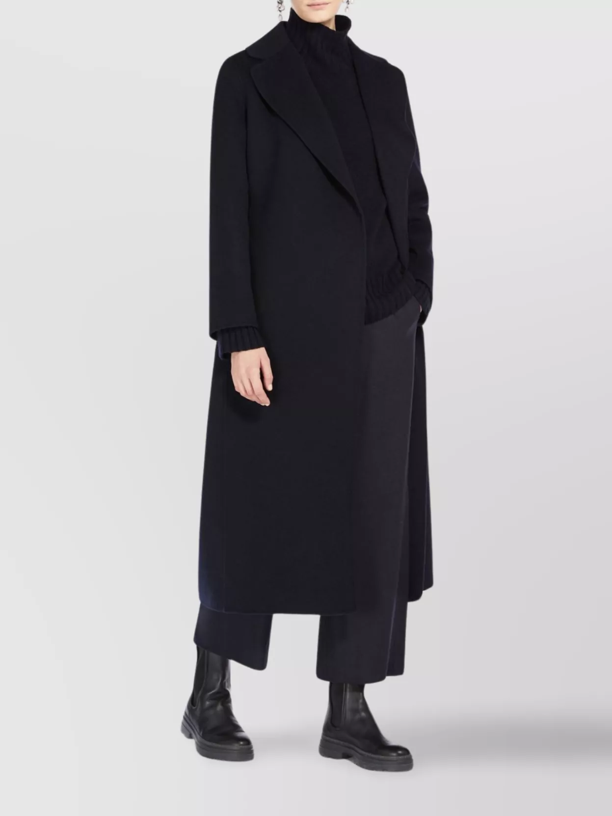 S Max Mara   Long length belted waist coats