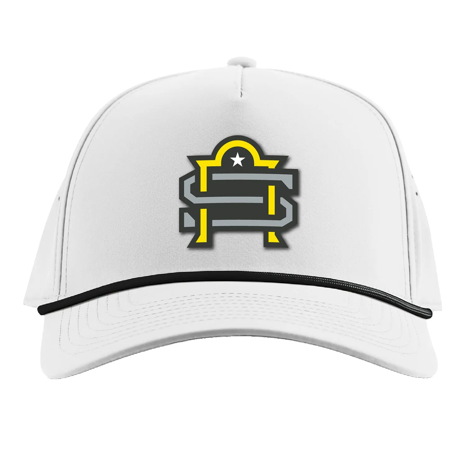 San Antonio Brahmas Branded Bills Adjustable Rope Hat