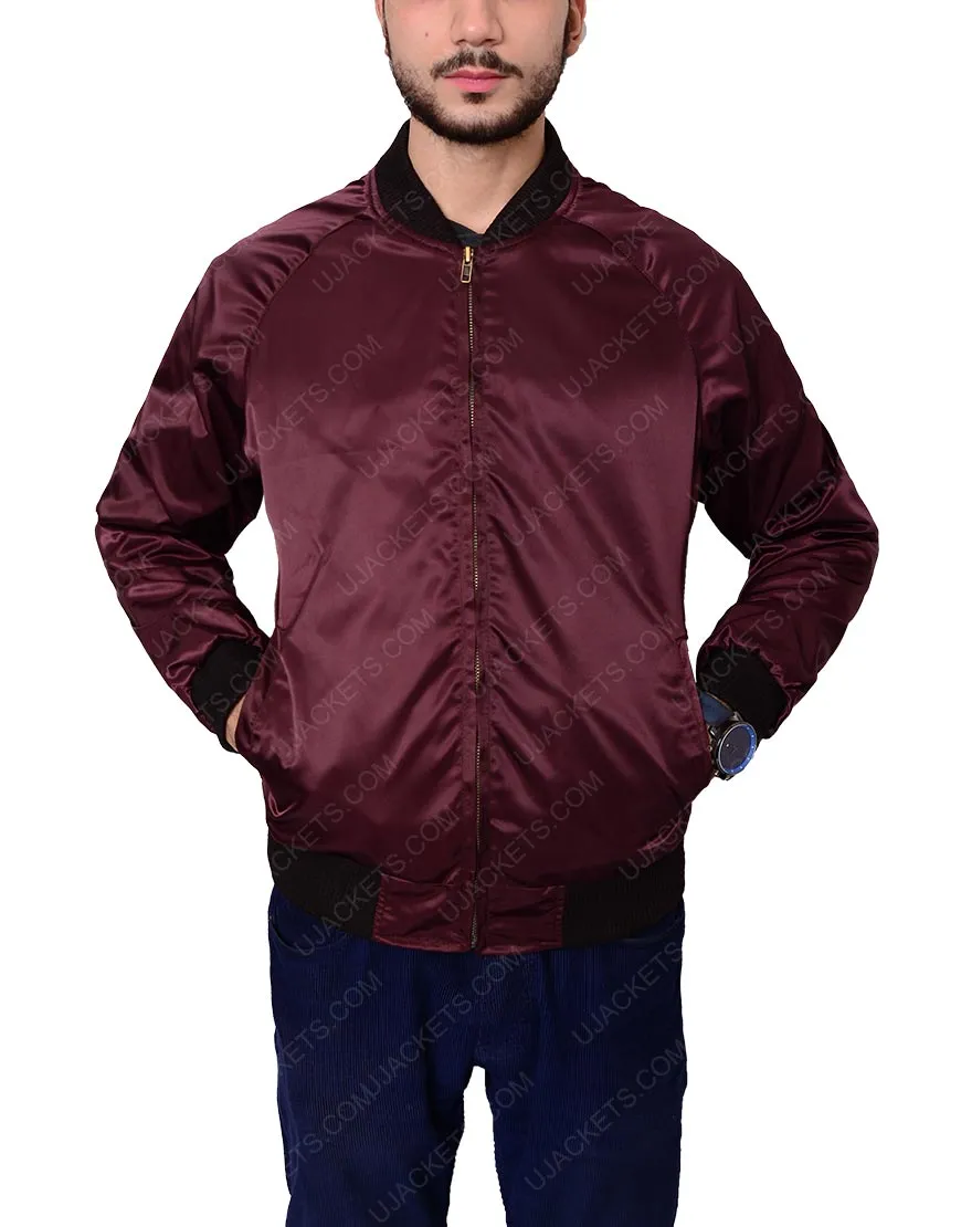 Satin Bomber Blade Runner Crew Jacket - UJackets