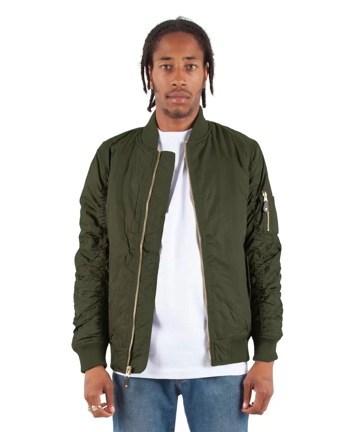 Shaka Wear SHBJ Adult Bomber Jacket SKU: SHBJ