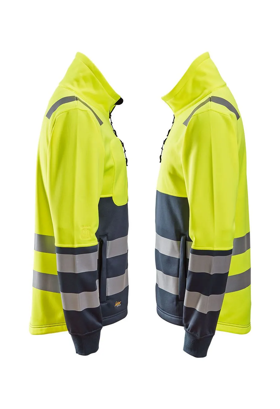 Snickers Work Jacket High Vis 8035 - Yellow Black