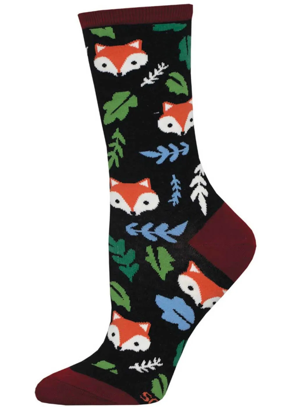 Socksmith Foxy Fall Socks Black