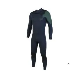 Sooruz FIGHTER 5/4/3mm Mens Chest Zip Full Winter Wetsuit 2024 - Navy