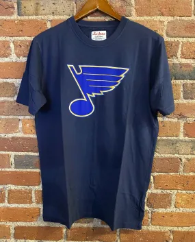 St. Louis Blues Brass Tacks Tee - Red Jacket