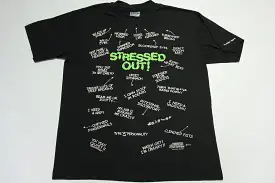 Stressed Out Vintage 1991 Portland Humor Single Stitch AOP T-Shirt