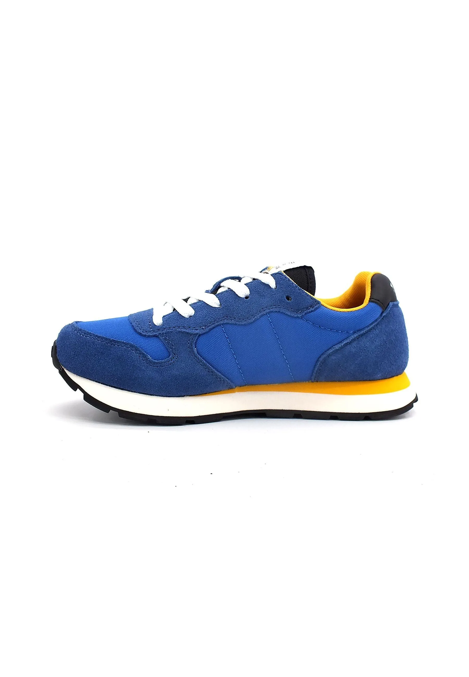 SUN68 Boy's Tom Solid Sneaker Bimbo Blu Royal Z42301K