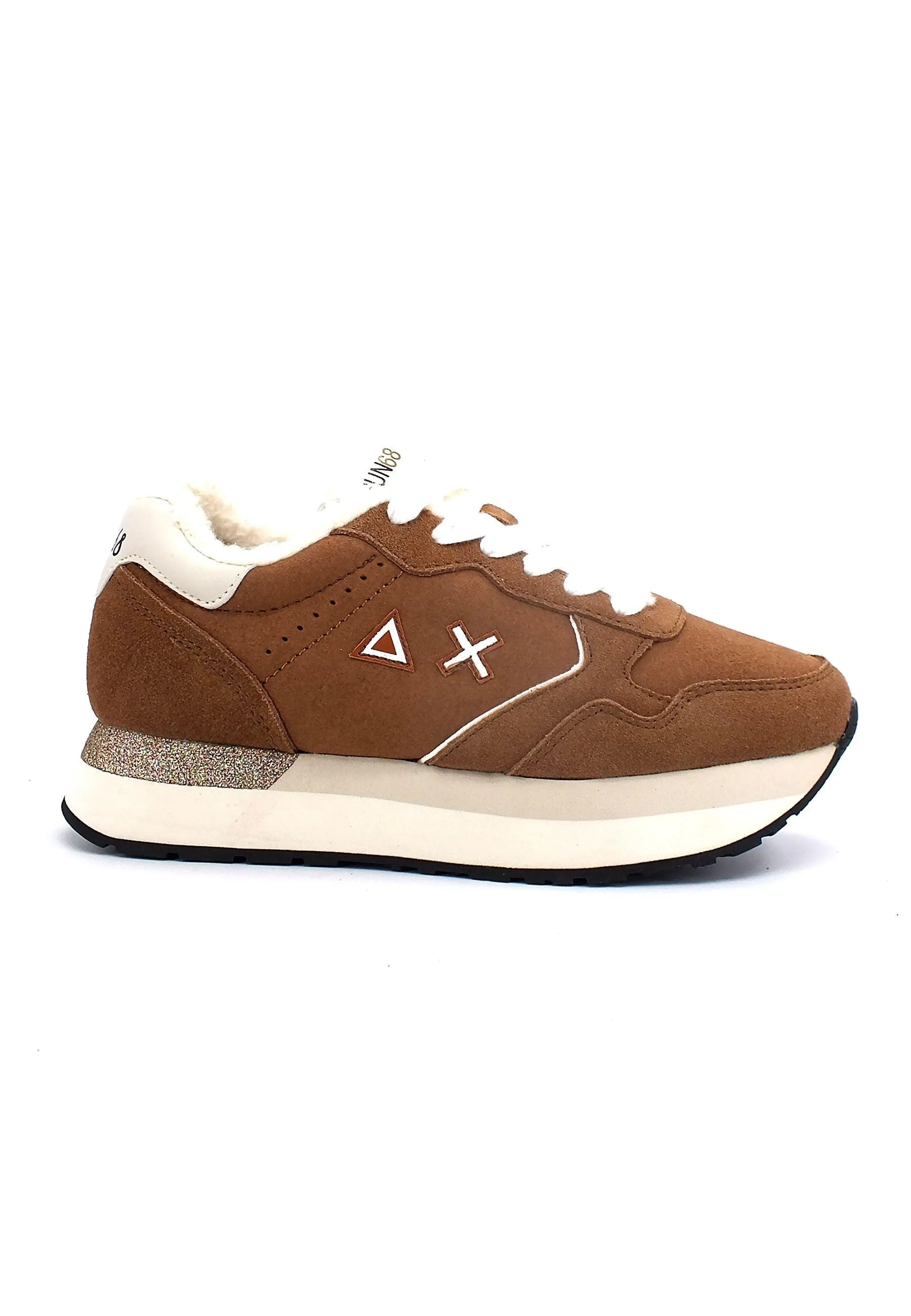 SUN68 Kelly Teddy Sneaker Donna Volpe Z42216