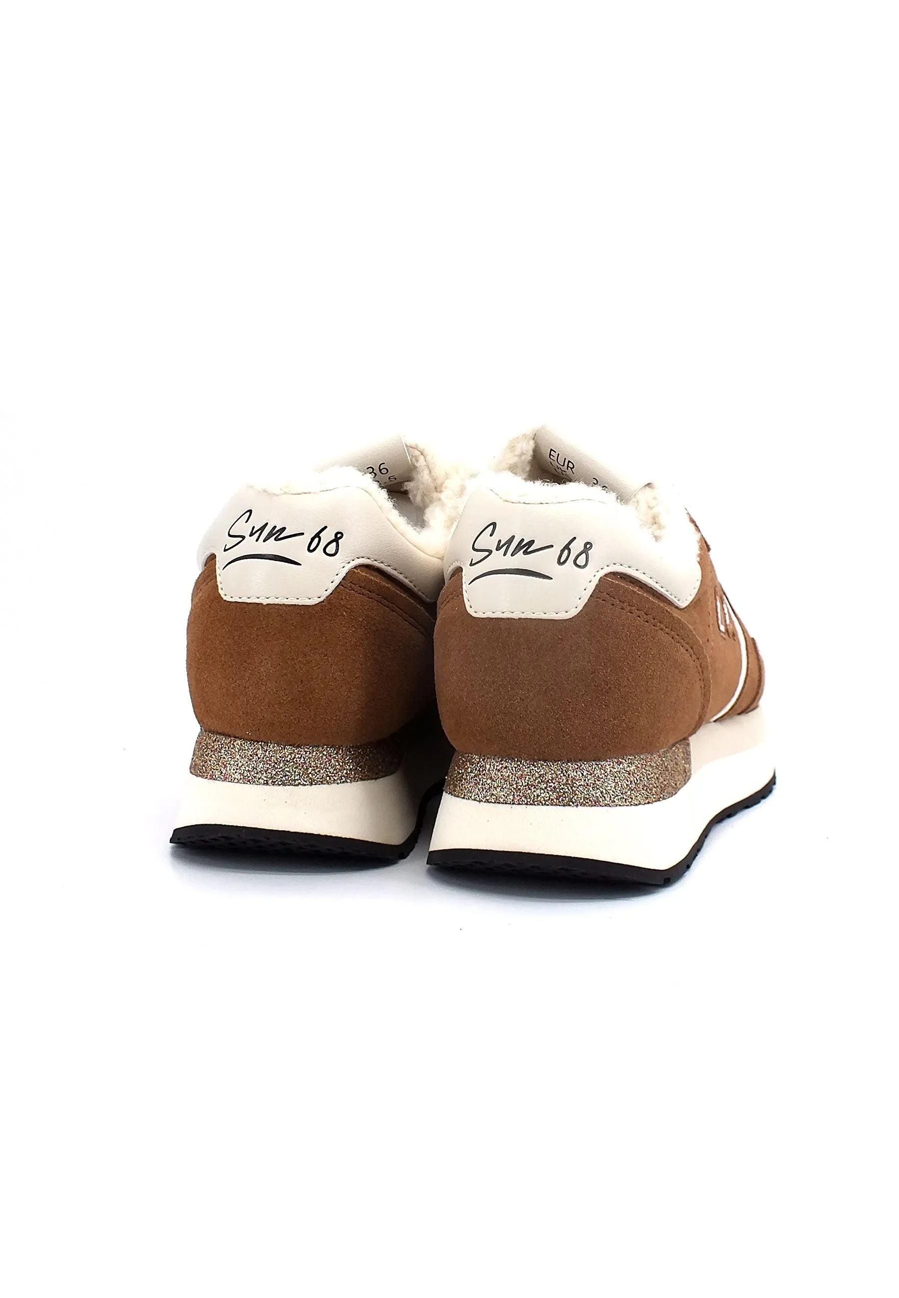 SUN68 Kelly Teddy Sneaker Donna Volpe Z42216