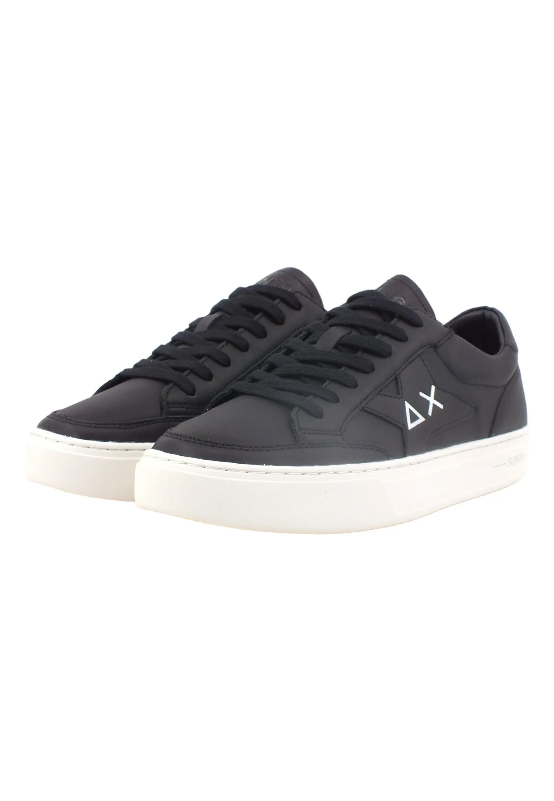 SUN68 Skate Sneaker Uomo Nero Z43125