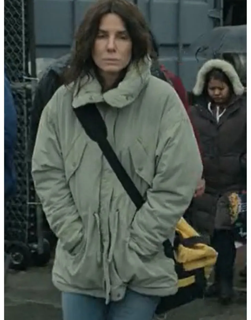 The Unforgivable 2021 Sandra Bullock Jacket | Ruth Slater Hooded Jacket