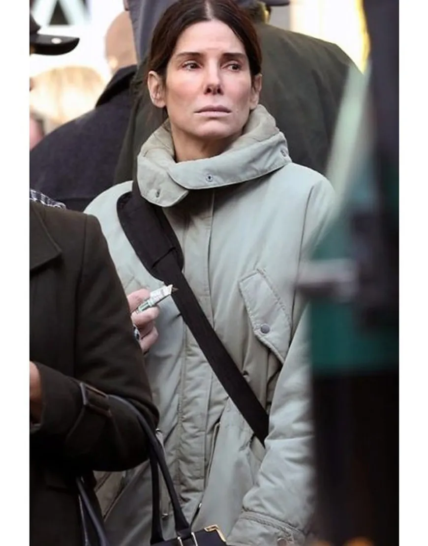 The Unforgivable 2021 Sandra Bullock Jacket | Ruth Slater Hooded Jacket