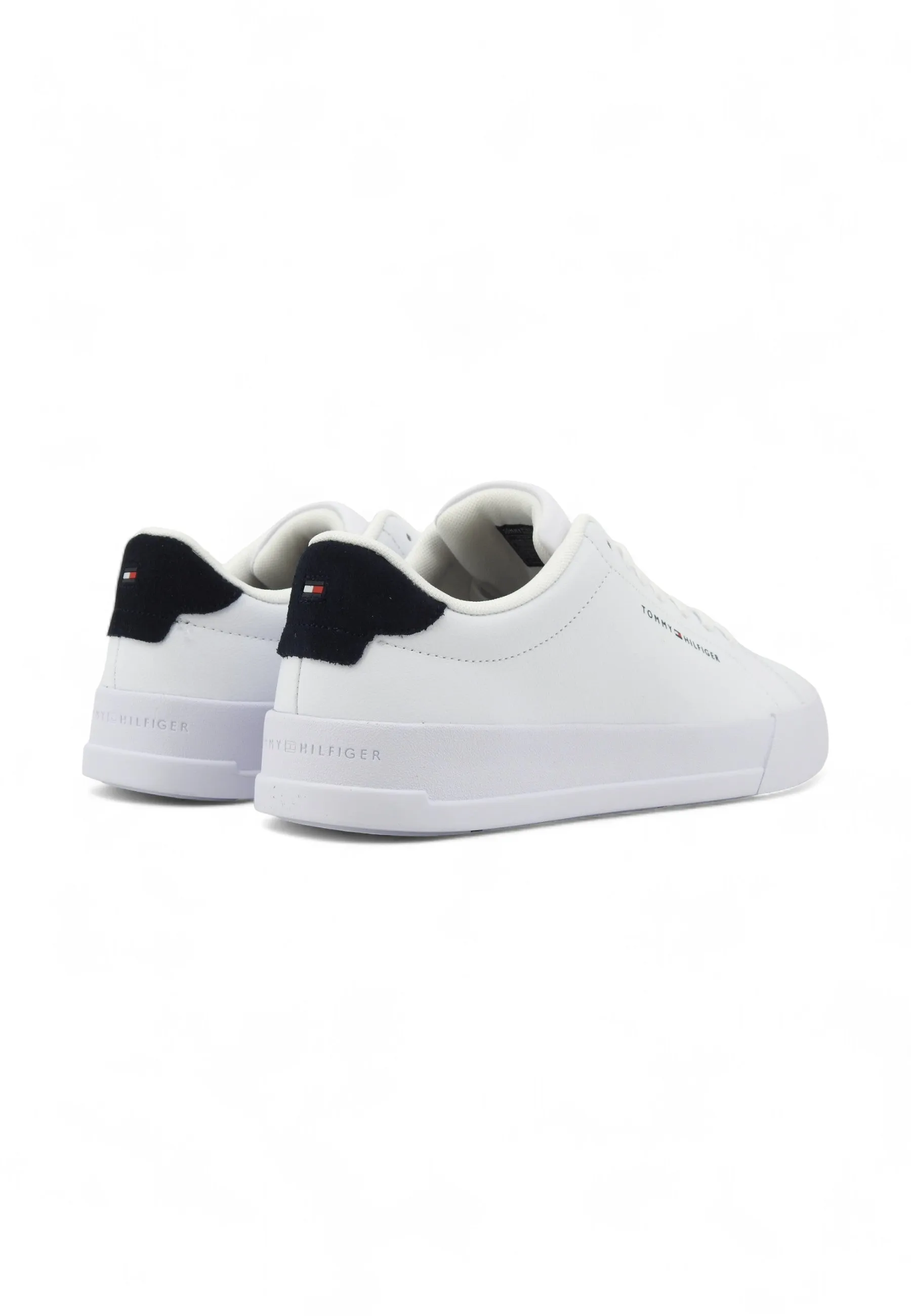 TOMMY HILFIGER Tm Court Sneaker Uomo White Desert Sky FM0FM05297