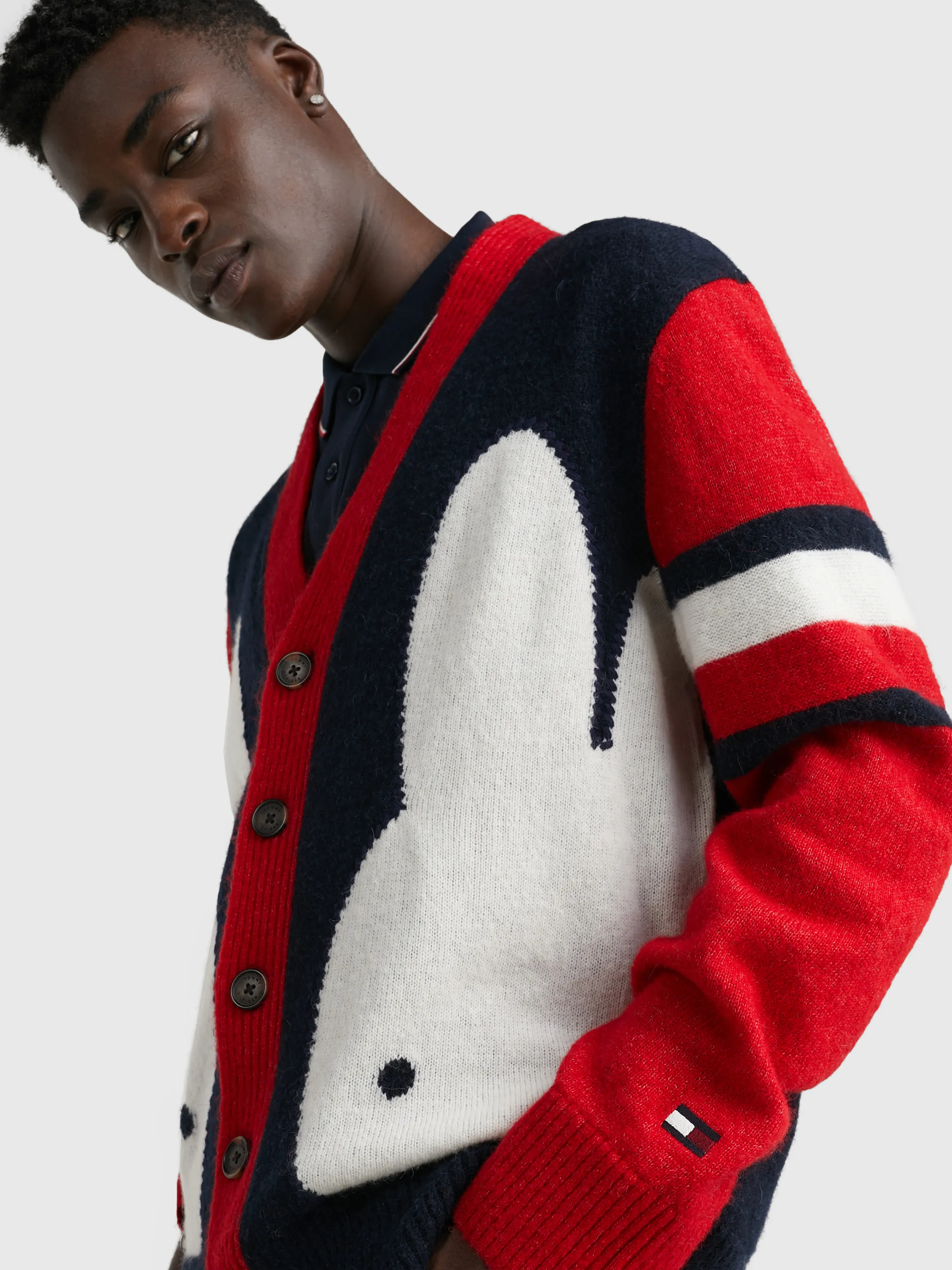 Tommy Hilfiger x Miffy Colour-Blocked Relaxed Cardigan | Sweatshirts & Hoodies | Tommy Hilfiger