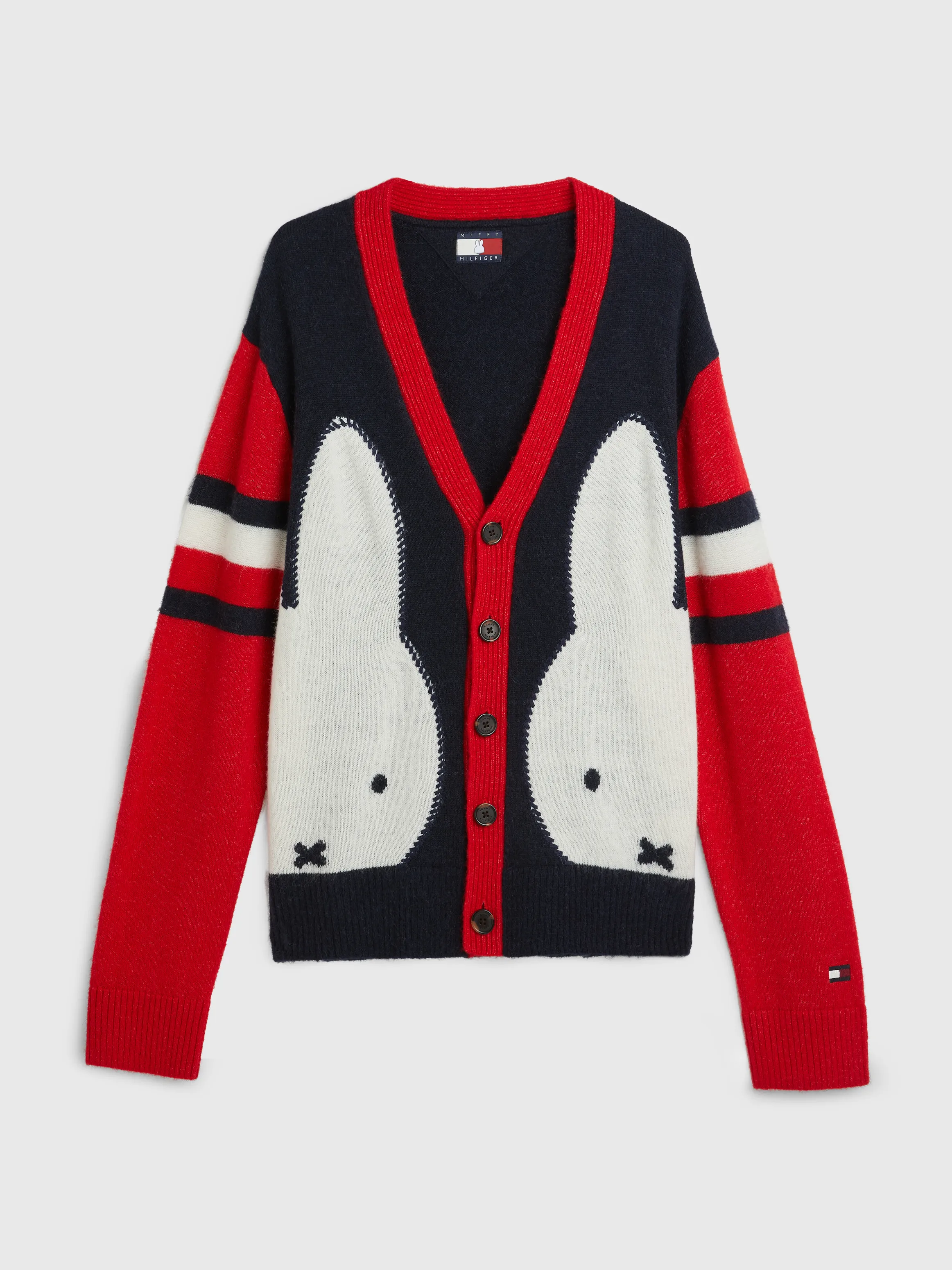 Tommy Hilfiger x Miffy Colour-Blocked Relaxed Cardigan | Sweatshirts & Hoodies | Tommy Hilfiger