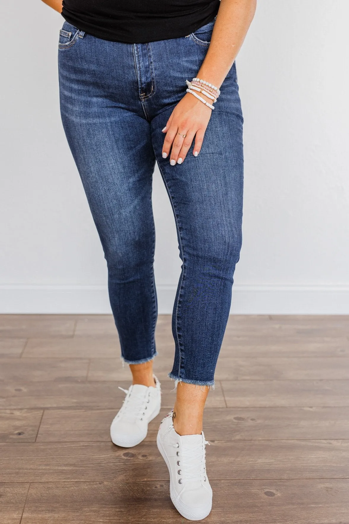 Vervet High-Rise Skinny Jeans- Rita Wash