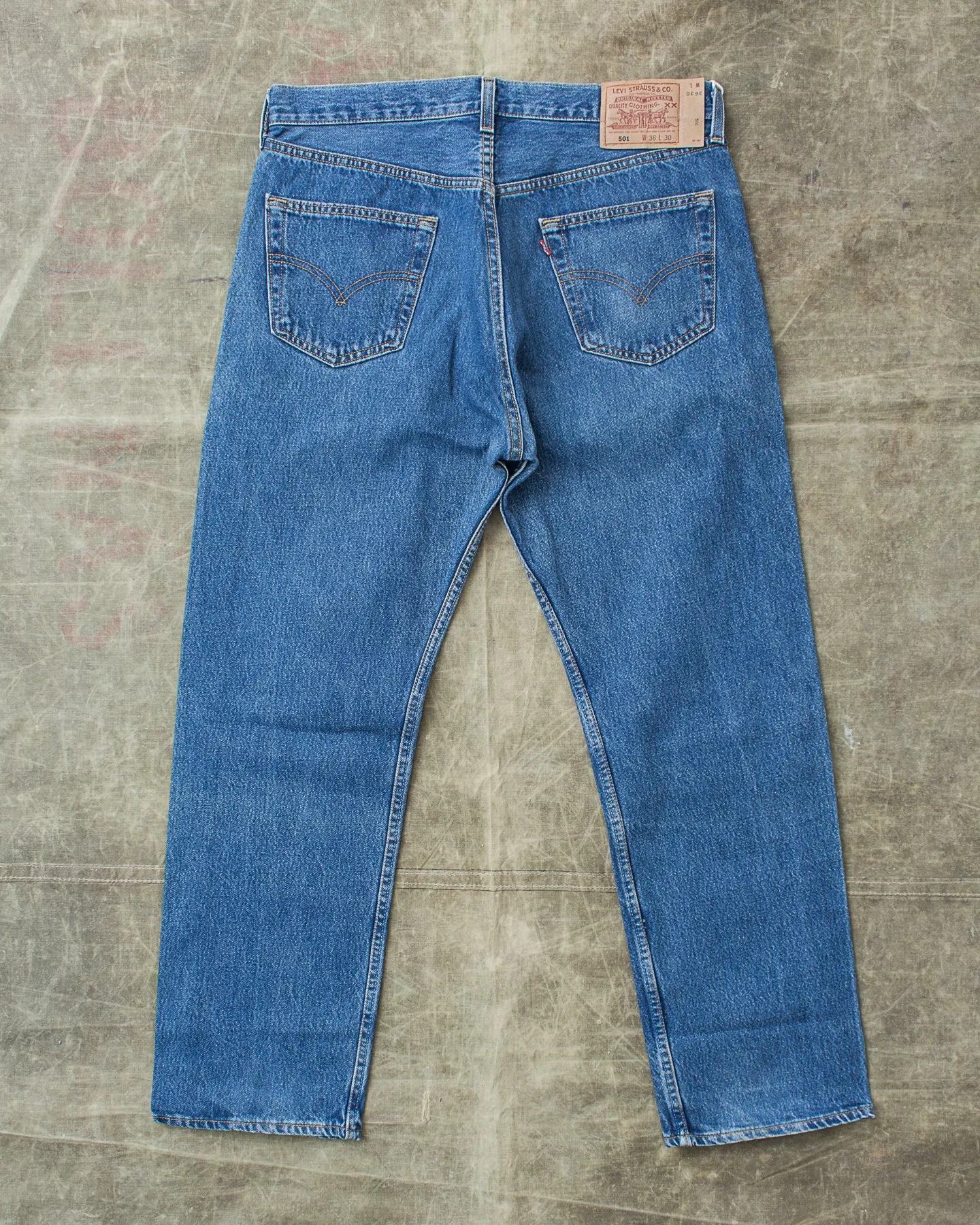 Vintage 1990's Made in USA Levi's 501 Jeans W 36 / L 30