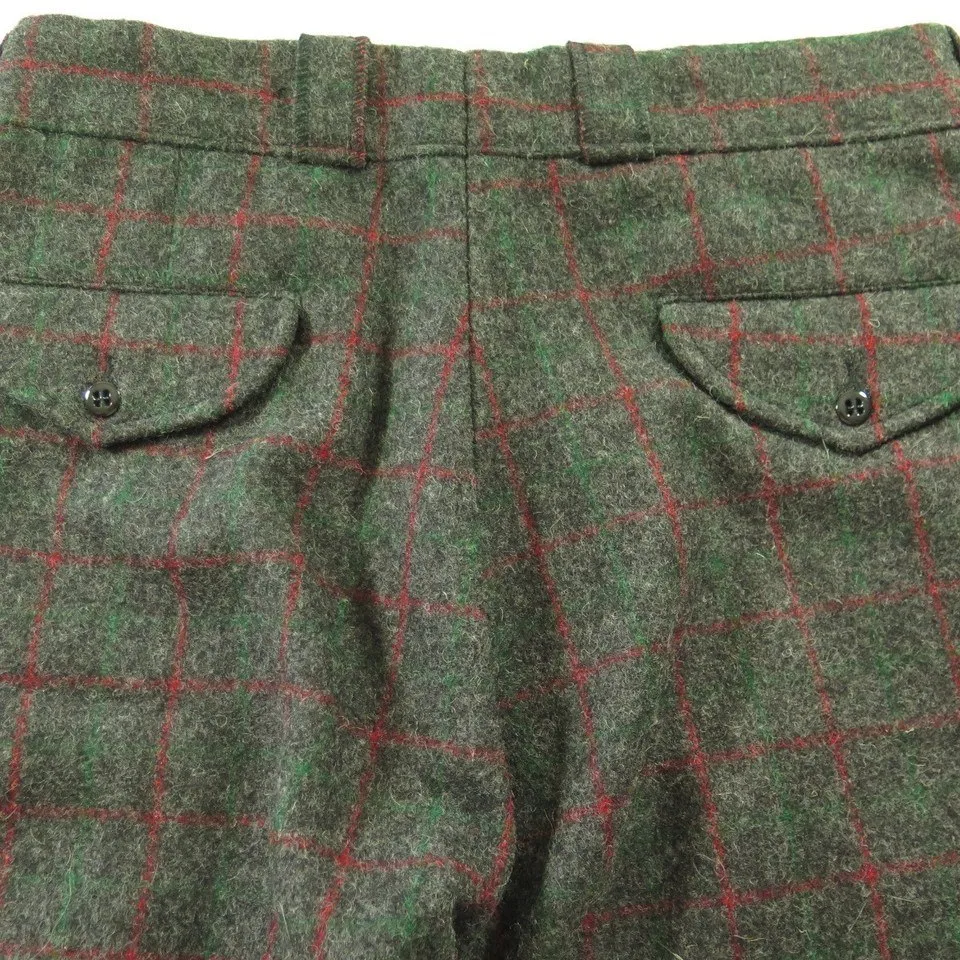 Vintage 80s Johnson Wool Hunting Set Jacket M Pants 32×29 Deadstock Seattle