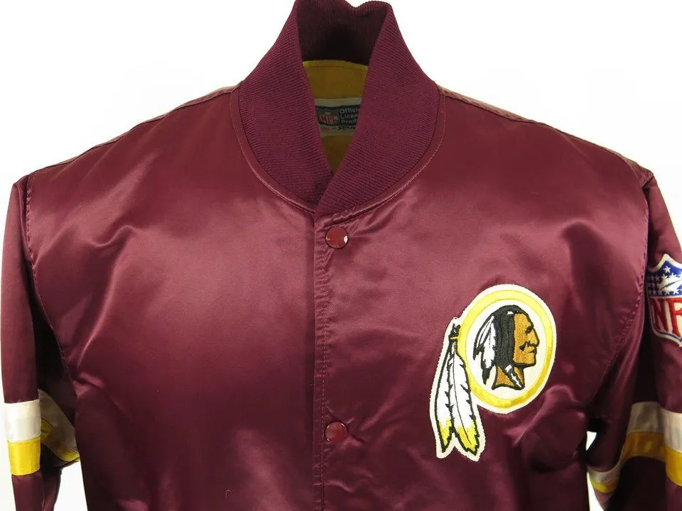 Vintage 80s Washington Redskins Starter Jacket Mens XL NFL Satin Football