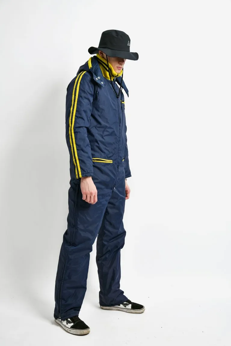 Vintage 80s winter ski suit mens