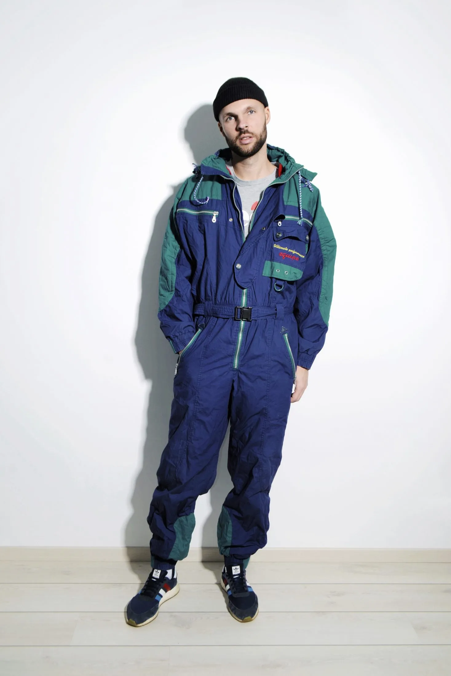 Vintage winter ski suit mens