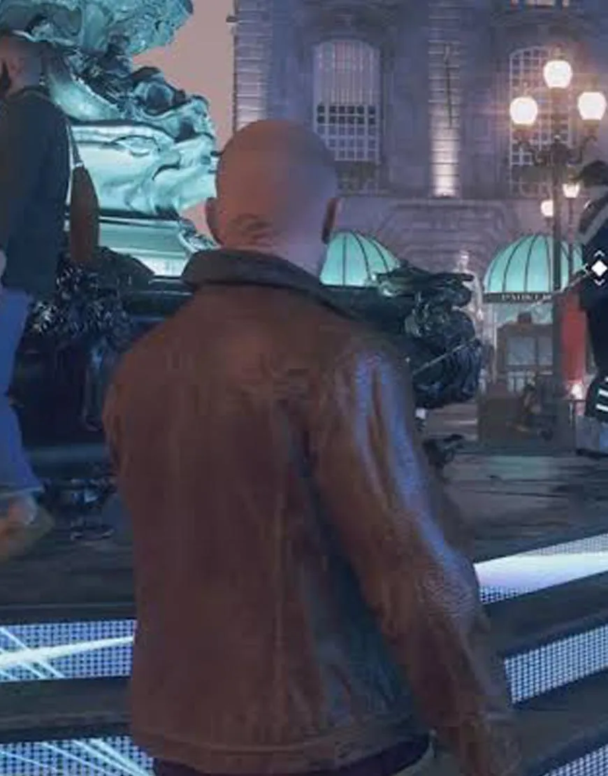 Watch Dogs Legion Ian Robshaw Jacket | Video Game Leather Jacket