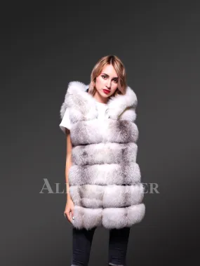 Womens Fox Fur Vest – A Perfect Companion for Fall & Winter