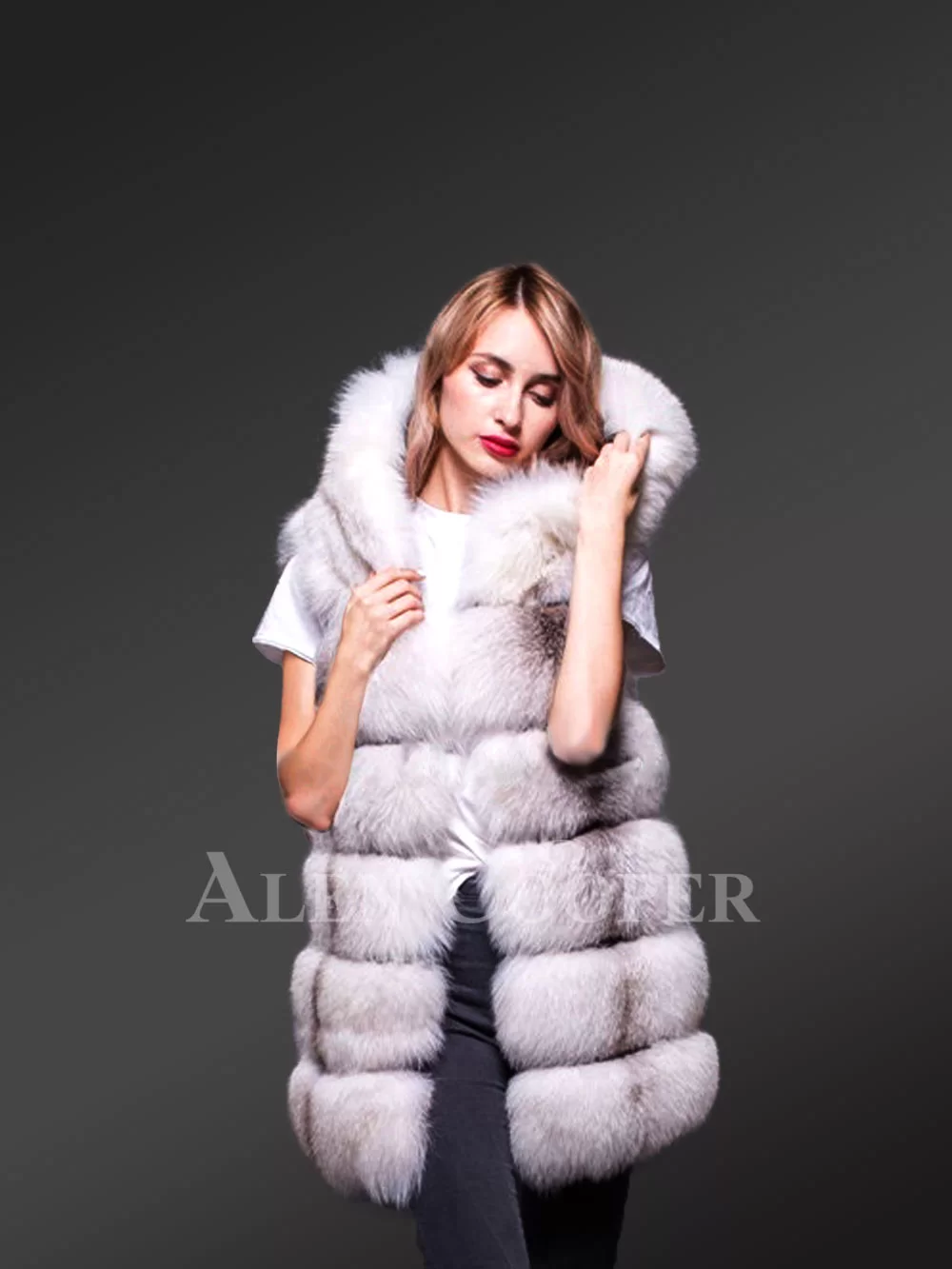 Womens Fox Fur Vest – A Perfect Companion for Fall & Winter