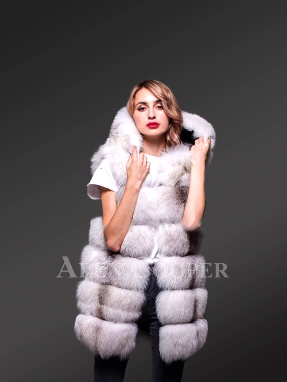 Womens Fox Fur Vest – A Perfect Companion for Fall & Winter