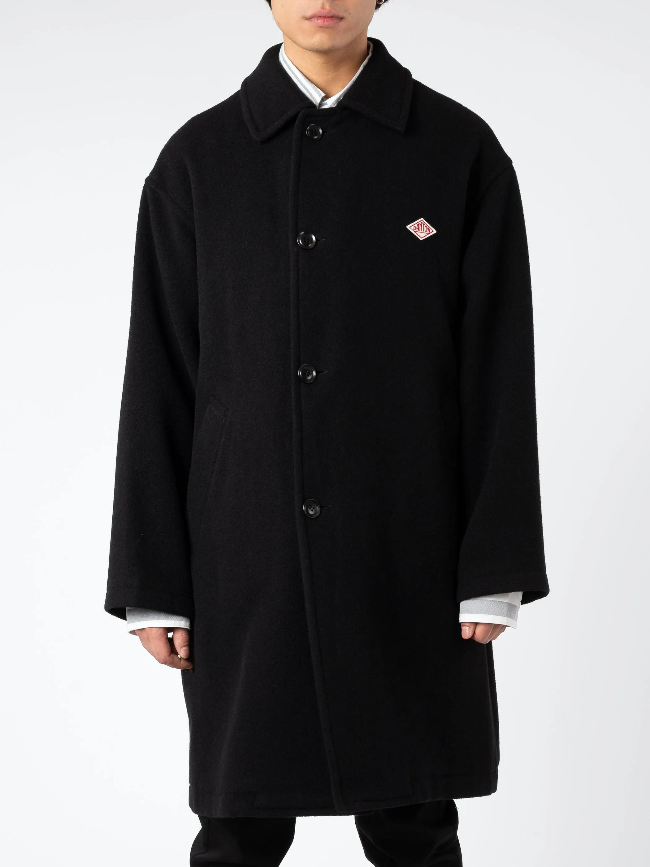 Wool Light Pile Long Coat